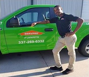 Adam Jackson, team member at SERVPRO of Lafayette / Broussard / Youngsville