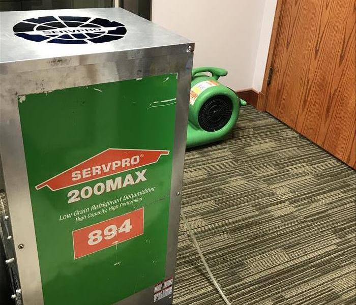 Dehumidifier at business